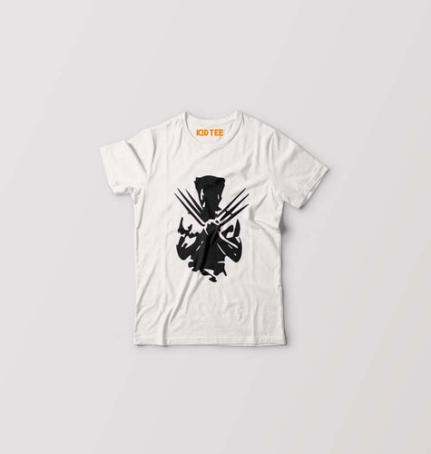 Wolverine Kids T-Shirt for Boy/Girl-White-Ektarfa.online