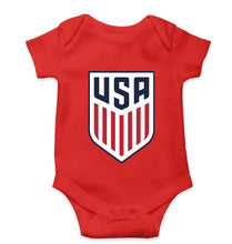 Load image into Gallery viewer, USA Football Kids Romper For Baby Boy/Girl-Red-Ektarfa.online
