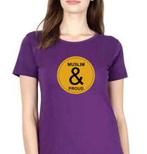 Load image into Gallery viewer, Muslim T-Shirt for Women-Purple-Ektarfa.online

