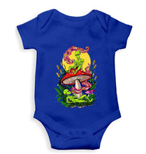 Load image into Gallery viewer, Trippy Psychedelic Weed Stoned Romper For Baby Boy/Girl-Royal blue-Ektarfa.online
