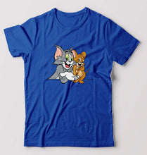 Load image into Gallery viewer, Tom and Jerry T-Shirt for Men-Royal Blue-Ektarfa.online
