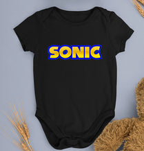 Load image into Gallery viewer, Sonic Kids Romper For Baby Boy/Girl-Black-Ektarfa.online
