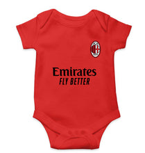 Load image into Gallery viewer, A.C. Milan 2021-22 Kids Romper For Baby Boy/Girl-Red-Ektarfa.online
