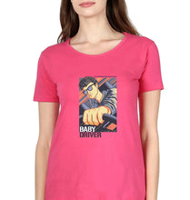 Load image into Gallery viewer, Baby Driver T-Shirt for Women-Pink-Ektarfa.online
