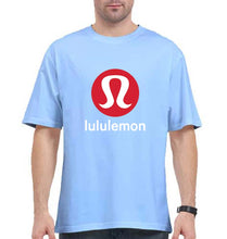 Load image into Gallery viewer, Lululemon Oversized T-Shirt for Men-Baby Blue-Ektarfa.online
