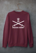 Load image into Gallery viewer, Indian Army Unisex Sweatshirt for Men/Women-Maroon-Ektarfa.online
