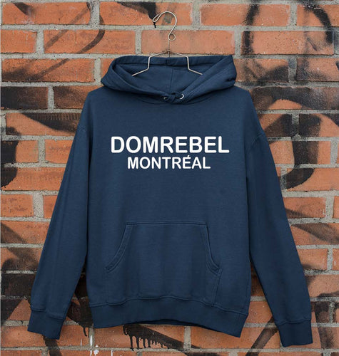 Domrebel Unisex Hoodie for Men/Women-Navy Blue-Ektarfa.online