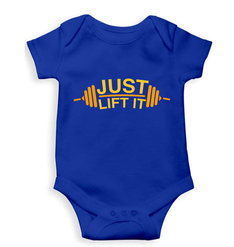 Gym Kids Romper For Baby Boy/Girl-Royal Blue-Ektarfa.online