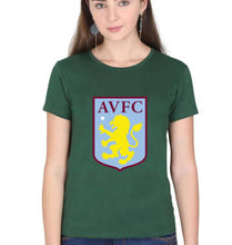 Load image into Gallery viewer, Aston Villa T-Shirt for Women-Dark Green-Ektarfa.online
