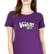 Load image into Gallery viewer, The Venture Bros T-Shirt for Women-Purple-Ektarfa.online

