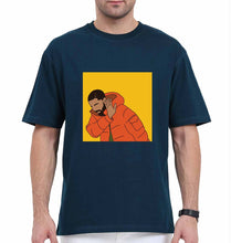 Load image into Gallery viewer, Drake Oversized T-Shirt for Men-Petrol Blue-Ektarfa.online
