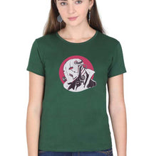 Load image into Gallery viewer, Cyberpunk T-Shirt for Women-Dark green-Ektarfa.online
