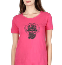 Load image into Gallery viewer, Skull T-Shirt for Women-Pink-Ektarfa.online
