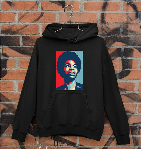 Nina Simone Unisex Hoodie for Men/Women-Black-Ektarfa.online