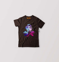 Load image into Gallery viewer, Frozen Elsa Kids T-Shirt for Boy/Girl-Coffee Brown-Ektarfa.online

