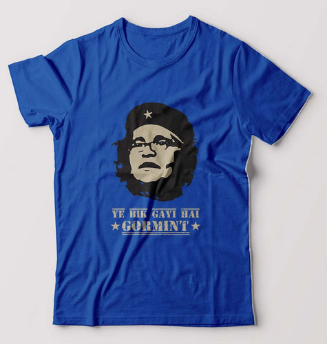 Ye Bik Gayi Hai Gormint T-Shirt for Men-Royal Blue-Ektarfa.online