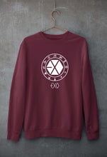 Load image into Gallery viewer, EXO Unisex Sweatshirt for Men/Women-Maroon-Ektarfa.online
