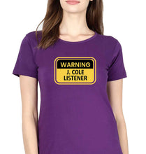 Load image into Gallery viewer, J. Cole T-Shirt for Women-Purple-Ektarfa.online
