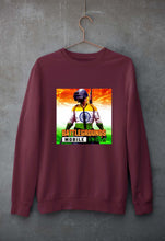 Load image into Gallery viewer, Battlegrounds Mobile India (BGMI) Unisex Sweatshirt for Men/Women-Maroon-Ektarfa.online

