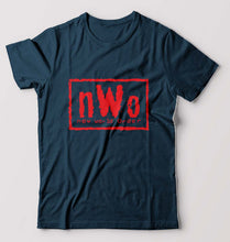 Load image into Gallery viewer, New World Order (NWO) WWE T-Shirt for Men-Petrol Blue-Ektarfa.online
