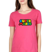 Load image into Gallery viewer, Super Mario T-Shirt for Women-Pink-Ektarfa.online
