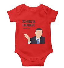 Load image into Gallery viewer, Michael Scott Kids Romper For Baby Boy/Girl-Red-Ektarfa.online
