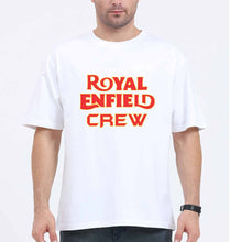 Load image into Gallery viewer, Royal Enfield Crew Oversized T-Shirt for Men-White-Ektarfa.online
