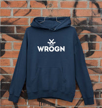 Load image into Gallery viewer, Wrong Unisex Hoodie for Men/Women-S(40 Inches)-Navy Blue-Ektarfa.online
