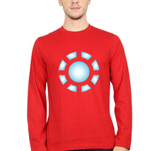 Load image into Gallery viewer, ARC REACTOR Iron Man Superhero Full Sleeves T-Shirt for Men-Red-Ektarfa.online
