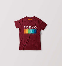 Load image into Gallery viewer, Tokyo Japan Kids T-Shirt for Boy/Girl-Maroon-Ektarfa.online
