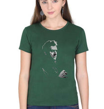 Load image into Gallery viewer, Ronnie O&#39;Sullivan Snooker T-Shirt for Women-Dark Green-Ektarfa.online
