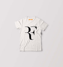 Load image into Gallery viewer, Roger Federer(RF) Kids T-Shirt for Boy/Girl-White-Ektarfa.online
