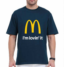 Load image into Gallery viewer, McDonald’s Oversized T-Shirt for Men-Petrol Blue-Ektarfa.online
