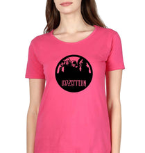 Load image into Gallery viewer, Led Zeppelin T-Shirt for Women-Pink-Ektarfa.online
