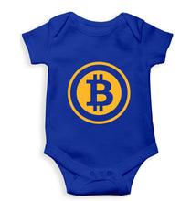Load image into Gallery viewer, Cryptocurrency Bitcoin Kids Romper For Baby Boy/Girl-Royal Blue-Ektarfa.online
