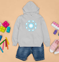 Load image into Gallery viewer, ARC REACTOR Iron Man Superhero Kids Hoodie for Boy/Girl-Grey-Ektarfa.online
