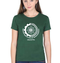Load image into Gallery viewer, IIM Calcutta T-Shirt for Women-Dark Green-Ektarfa.online
