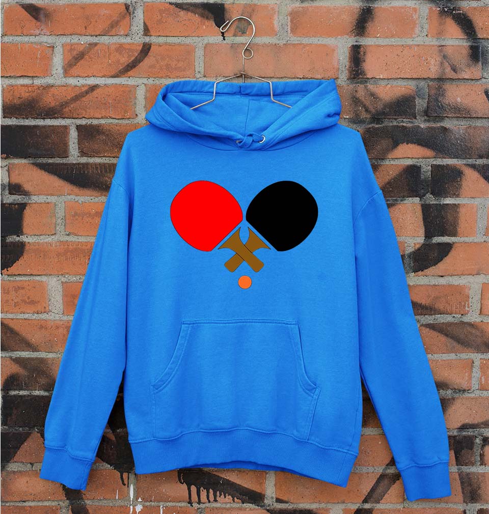 Table Tennie (TT) Unisex Hoodie for Men/Women-Royal Blue-Ektarfa.online