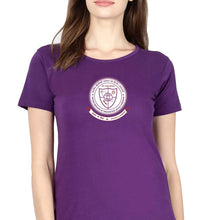Load image into Gallery viewer, IIT (BHU) Varanasi T-Shirt for Women-Purple-Ektarfa.online

