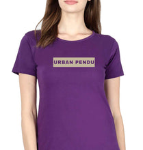 Load image into Gallery viewer, Urban Pendu T-Shirt for Women-Purple-Ektarfa.online

