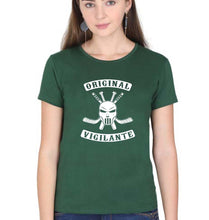 Load image into Gallery viewer, Casey Jones T-Shirt for Women-Dark Green-Ektarfa.online
