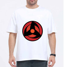 Load image into Gallery viewer, Sharingan Oversized T-Shirt for Men-White-Ektarfa.online
