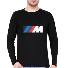 Load image into Gallery viewer, BMW Full Sleeves T-Shirt for Men-Black-Ektarfa.online

