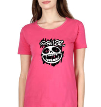 Load image into Gallery viewer, Gorillaz T-Shirt for Women-Pink-Ektarfa.online

