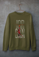 Load image into Gallery viewer, Michael Jordan Unisex Sweatshirt for Men/Women-Olive Green-Ektarfa.online
