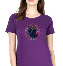 Load image into Gallery viewer, Doctor Strange Superhero T-Shirt for Women-Purple-Ektarfa.online
