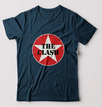 Load image into Gallery viewer, The Clash T-Shirt for Men-Petrol Blue-Ektarfa.online
