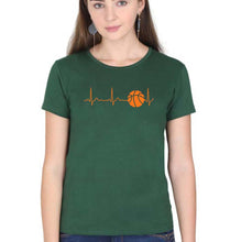 Load image into Gallery viewer, NBA Basketball T-Shirt for Women-Dark Green-Ektarfa.online
