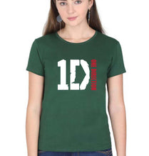 Load image into Gallery viewer, One Direction T-Shirt for Women-Dark Green-Ektarfa.online
