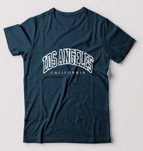 Load image into Gallery viewer, Varsity Los Angeles T-Shirt for Men-Petrol Blue-Ektarfa.online
